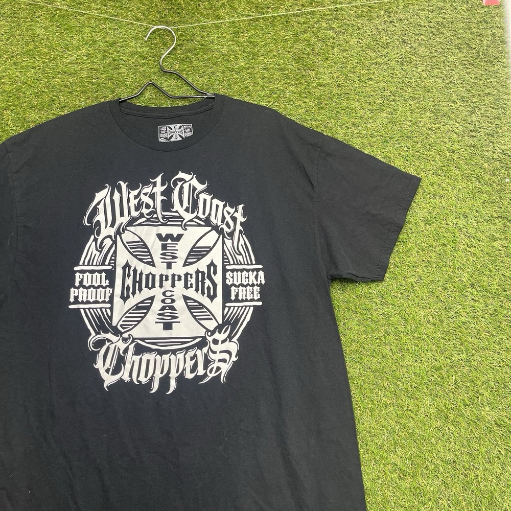 Vintage West Coast Choppers Shirt Mens Xl Short Sleev… - Gem